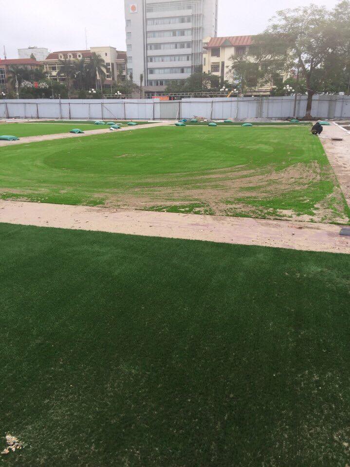 cỏ nhân tạo sân bóng đá đẹp tại hà nội