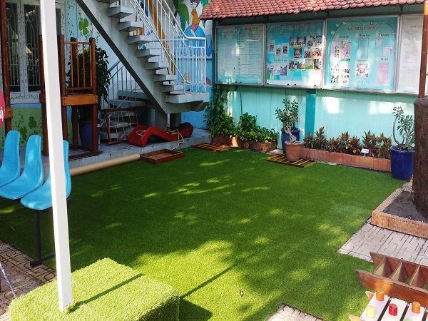 cỏ nhân tạo sân vườn tại hà nội