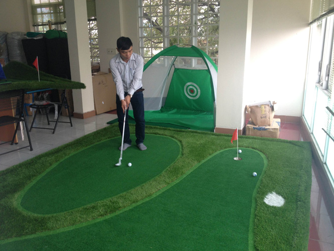 bán thảm cỏ nhân tạo sân golf