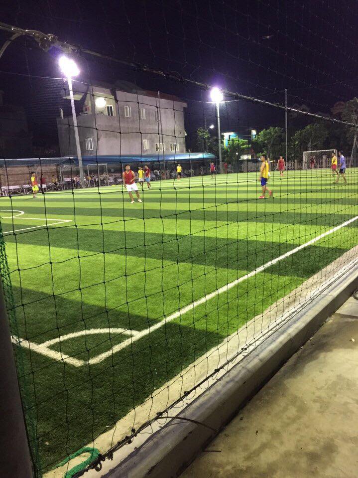 Sân bóng cỏ nhân tạo tại thị trấn Lâm - Ý Yên - Nam Định