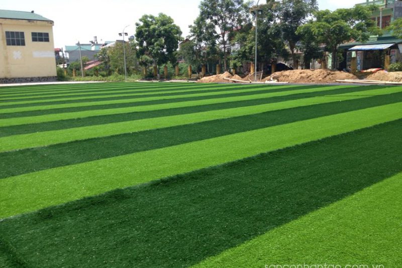 Dự án cải tạo sân bóng tại Long Biên 
